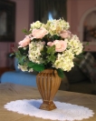 Hydrangea & Rose Arrangement