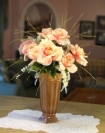 Pink Rose Centerpiece