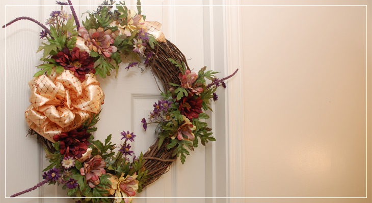 18 Inch Rose Wreath